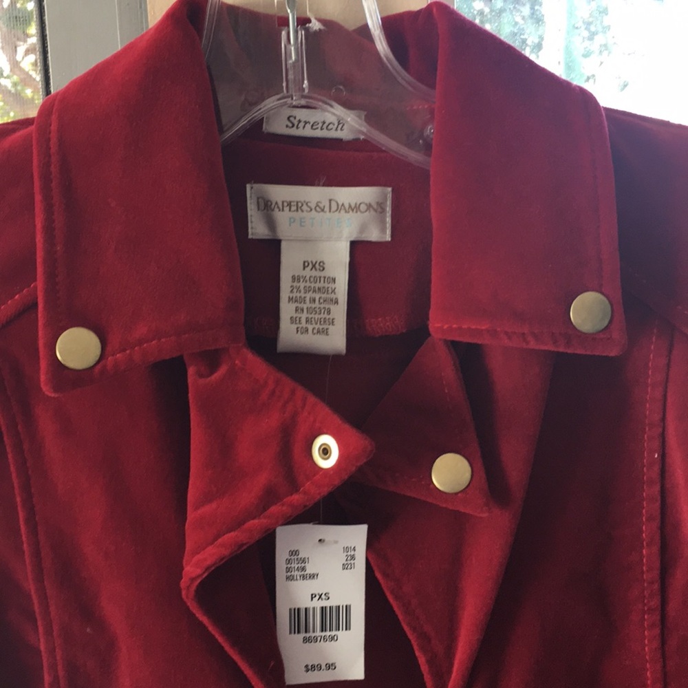 Velvet jacket - Picture 2 of 4